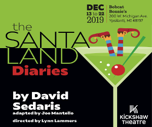 Kickshaw Theatre Presents David Sedaris's THE SANTALAND DIARIES 