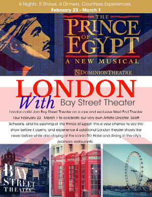 Bay Street Theater Announces London Theatre Tour In February 2020 