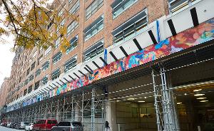 ArtBridge's Latest Installation “9 On 15” Showcases Chelsea-based Artists On Google Building Sidewalk Sheds Image