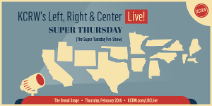 Tickets On Sale Now For KCRW's LEFT, RIGHT, & CENTER LIVE! At The Broad Stage Image