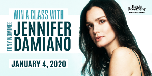 Win A Class With Tony Nominee Jennifer Damiano At Holmdel Theatre Company 