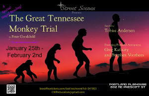 THE GREAT TENNESSEE MONKEY TRIAL Comes to Portland Playhouse 
