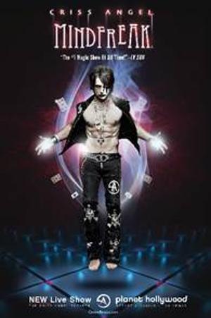 Criss Angel and Make-A-Wish Present Family With The 'Criss Angel Magic Wand Award' During MINDFREAK 