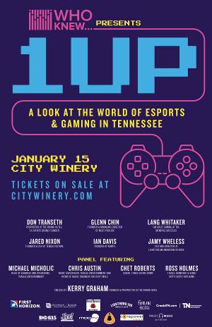 Additional Speakers Added To WHO KNEW Presents Esports And Gaming In Tennessee Image