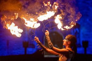 RIVER OF LIGHT And HANDS OF FRIENDSHIP Open Edinburgh's Hogmanay With Torchlight Procession  Image