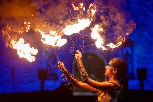 RIVER OF LIGHT And HANDS OF FRIENDSHIP Open Edinburgh's Hogmanay With Torchlight Procession Image