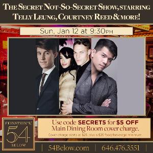 The Secret Not-So-Secret Show Comes to Feinstein's/54 Below Starring Courtney Reed 