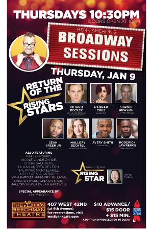 BROADWAY SESSIONS Begins New Seasons This Week, 1/9 