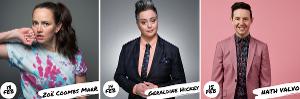 Darlinghurst Theatre Company Brings Back COMEDY KIKI Featuring Zoë Coombs Marr, Geraldine Hickey And Nath Valvo Image