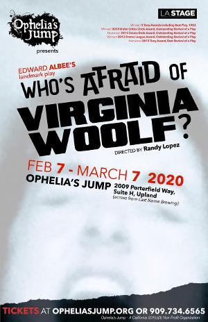 Ophelia's Jump Presents WHO'S AFRAID OF VIRGINIA WOOLF? 