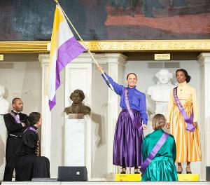 History At Play Brings The Suffragists To Old South Mtg House With HOW LONG MUST WE WAIT?  Image