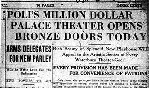 Palace Theater Five Week History Class Begins February 28 Image