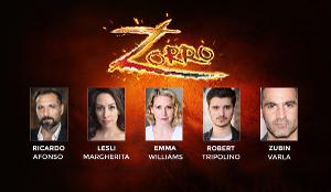 Full Cast Announced For ZORRO In Concert At Cadogan Hall 
