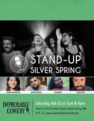 STAND-UP SILVER SPRING Is Back At Post 41! 