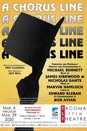 Tacoma Little Theatre Presents A CHORUS LINE Image