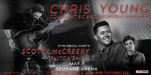 Chris Young, Scotty Mccreery, And Payton Smith Come To The Spokane Arena Image