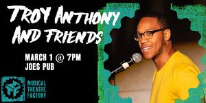 Announcing TROY ANTHONY AND FRIENDS At Joe's Pub Image