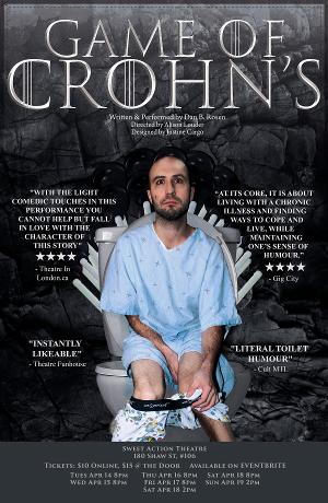 Critically-Acclaimed GAME OF CROHN'S Solo Show Coming To Toronto Image