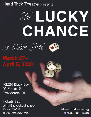Head Trick's THE LUCKY CHANCE Postponed Due to Covid-19 Image