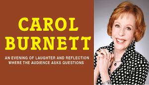 Carol Burnett Rescheduled at Aronoff Center 