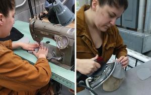 Atlanta Opera Wardrobe Artists Make Medical Masks In Costume Shop Image