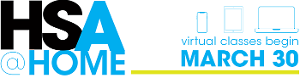 HSA @ HOME Online Arts Classes Begin 3/30! Image