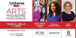 Arts Media Publishers Convene April 23 For ArtServe Virtual Forum On COVID Artists' Business Impact 