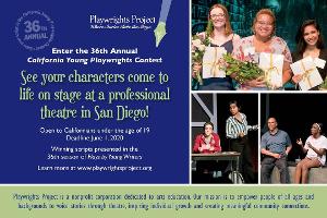 Creativity Encouraged at Home in Playwrights Project's Annual Contest Image