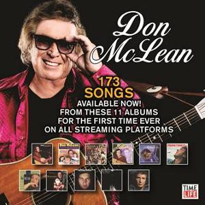 173 Songs From 11 Albums By Don McLean Now All Available Via Digital Stream 