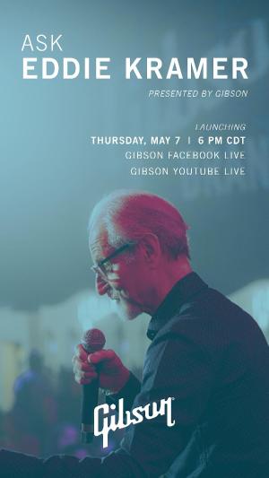 ASK EDDIE KRAMER A Four-Part Live Interview Series With Recording Legend Premieres May 7 Image
