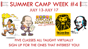 Tacoma Little Theatre Launches Online Summer Learning Image