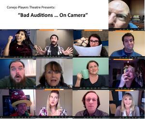 ConejoPlayers Theatre Presents BAD AUDITIONS...ON CAMERA Image