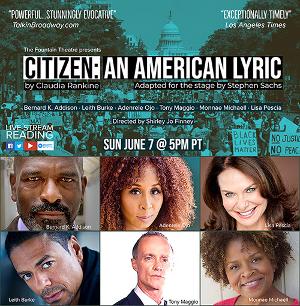 Fountain Theatre Speaks Out Against Racism With Live-Streamed Reading Of CITIZEN: AN AMERICAN LYRIC 