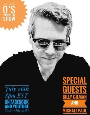 Jason O's Variatine Show to Stream July 26 Image