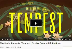 Deirdre Lyons Stars in Live, Immersive, Virtual Reality Theater Event THE UNDER PRESENTS: TEMPEST 