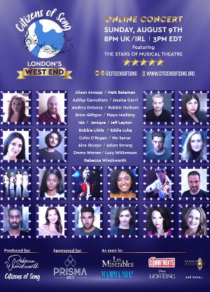 Citizens Of Song Presents Online Concert 'Music From London's West End Afar' Image