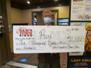 Local Resident Scores $10,000+ On A Bingo Hotball Jackpot At Sam's Town Las Vegas  Image