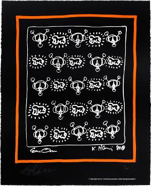 Gary Lichtenstein Editions Announces Eric Orr & Keith Haring Collaboration Image