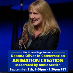 The Groundlings Theatre Presents A Special Conversation On Animation with Deanna Oliver  Image