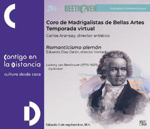 El Coro De Madrigalistas Rinde Homenaje A Beethoven Con La Canción Del Sacrificio  Image