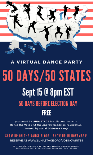 Luna Stage Presents 50 DAYS/50 STATES Image