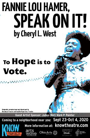 FANNIE LOU HAMER: SPEAK ON IT! Announced at The Know Theatre of Cincinnati  Image