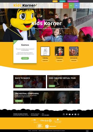 Columbus Symphony Unveils Two New Music Education Web Sits For Kids and Teens 