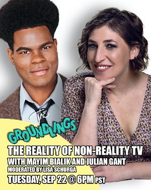 The Groundlings Presents The Reality Of Non-Reality Tv With Mayim Bialik and Julian Gant 