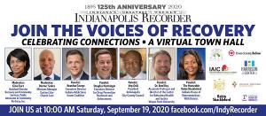 Indianapolis Recorder to Host Virtual Roundtable “The Voices of Recovery: Celebrating Connections”  Image