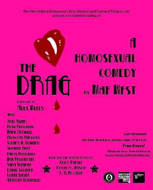 City of West Hollywood and Classical Theatre Lab to Live Stream Reading of THE DRAG by Mae West Image