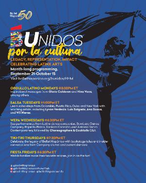 Ballet Hispánico Celebrates Hispanic Heritage Month With #BUnidos Video Series 