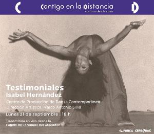 Testimoniales, Nuevo Ciclo Virtual De Conversatorios Sobre Danza Contemporánea 