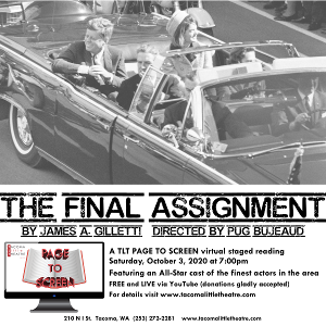Tacoma Little Theatre Presents THE FINAL ASSIGNMENT Image