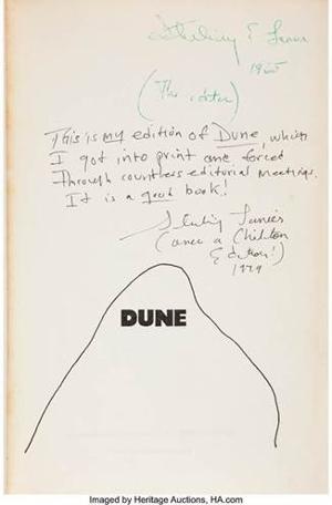 First Edition 'Dune' Owned And Annotated By The Editor Who 'Forced' Its Publication on Auction Image